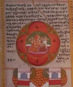 Ādhāra cakra #2 from Smithsonian scroll